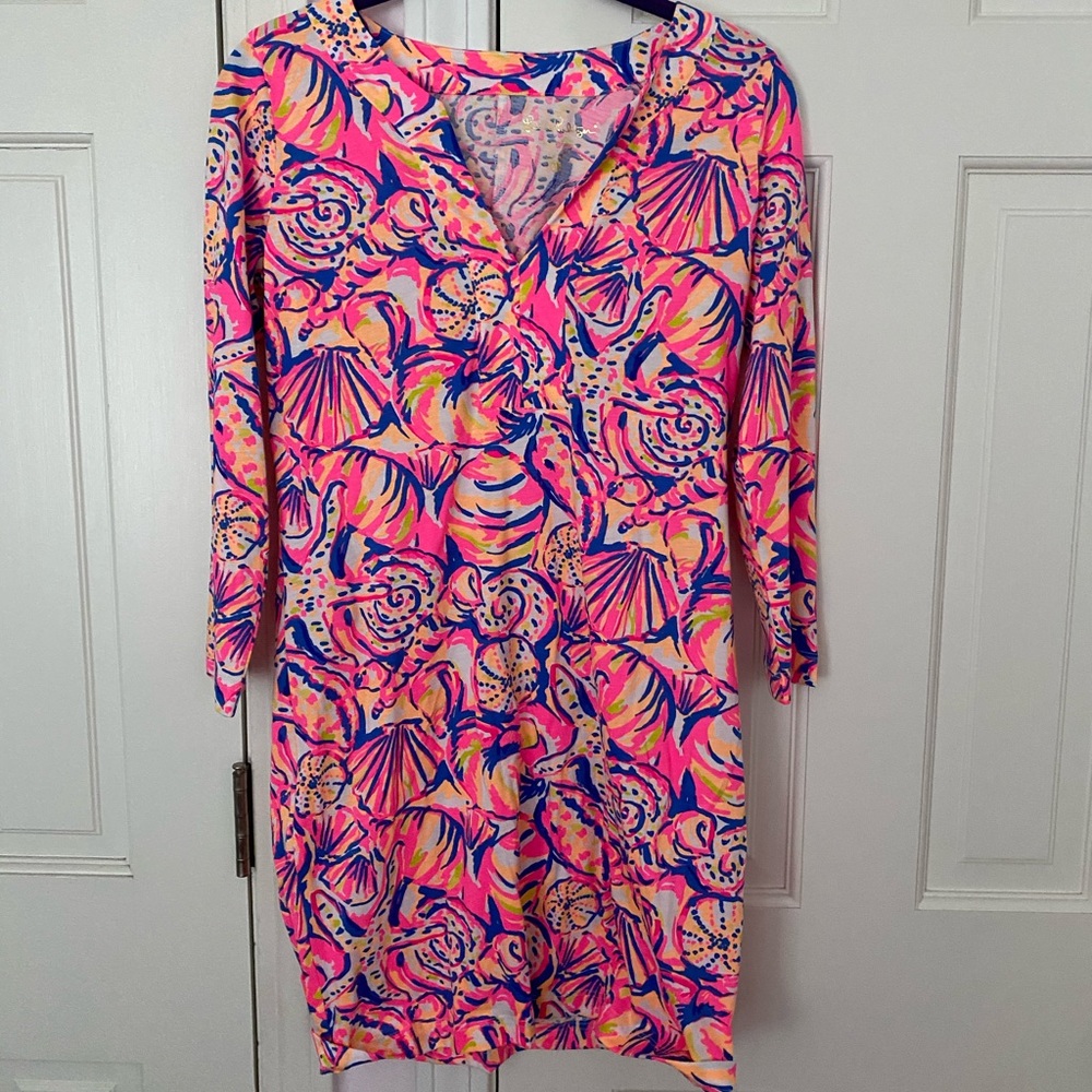Lily Pulitzer Shiva dress- shell of a time XS NWT